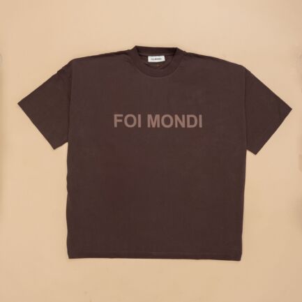 FOI MONDI SHORT SLEEVED LOGO SHIRT