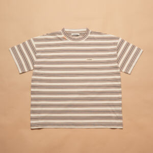 Foi Mondi Brown Striped T-Shirt